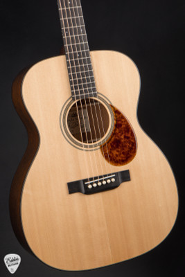 Circle Strings Salvage OM Acoustic Guitar with Sinker Sitka Spruce & Old Mahogany