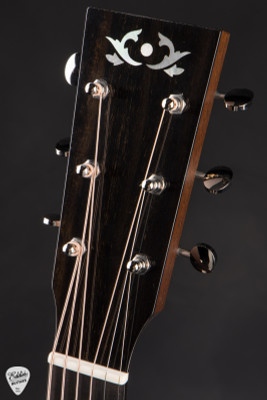 Circle Strings Salvage OM Acoustic Guitar with Sinker Sitka Spruce & Old Mahogany