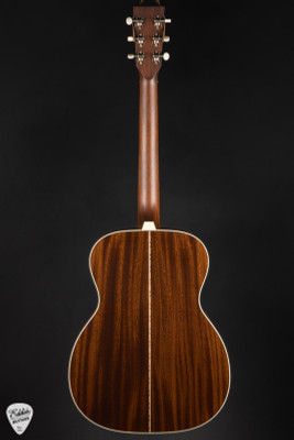 Circle Strings Salvage OM Burst Acoustic Guitar with Sinker Sitka Spruce & Old Mahogany