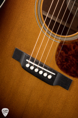 Circle Strings Salvage Dreadnought Burst Acoustic Guitar with Sinker Sitka Spruce & Old Mahogany