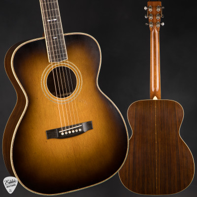 2025 Atkin OOO37 Deluxe Argentine Grey Acoustic Guitar