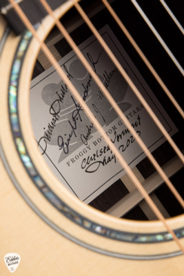 2020 Froggy Bottom Model F-14 Deluxe Acoustic Guitar with German Spruce & Indian Rosewood