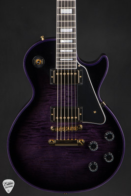 Gibson Custom Shop Made 2 Measure Les Paul Custom Figured Purple Widow Electric Guitar