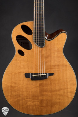 2007 Sheldon Schwartz Oracle 16 Acoustic Guitar with Bearclaw Sitka Spruce and Brazilian Rosewood