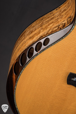 2019 Kevin Ryan Nightingale Grand Soloist Acoustic Guitar with Engelmann Spruce & Figured Mango