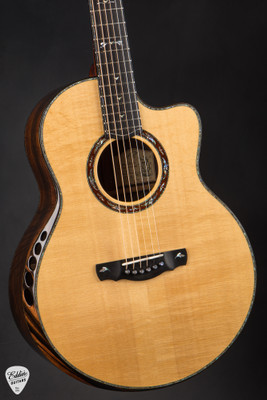 2019 Kevin Ryan Signature Series Paradiso Grand Concert Acoustic Guitar with Bearclaw Engelmann Spruce & Brazilian Rosewood