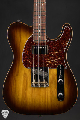 2011 G&L ASAT Classic Blues Boy Electric Guitar in Tobacco Sunburst