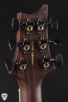 PRS Eddie's Guitars Wood Library McCarty 594 Singlecut Semi Hollow Rosewood Neck Cobalt Blue Electric guitar