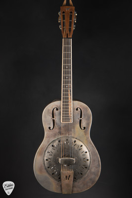 2022 Mule Resophonic Tricone Steel Resonator Acoustic Guitar