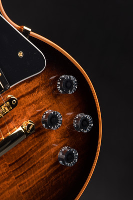 Gibson Custom Shop PSL Les Paul Custom Figured Orange Widow Electric Guitar