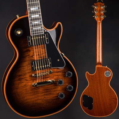 Gibson Custom Shop PSL Les Paul Custom Figured Orange Widow Electric Guitar