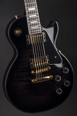 Gibson Custom Shop Made 2 Measure Les Paul Custom Figured Charcoal