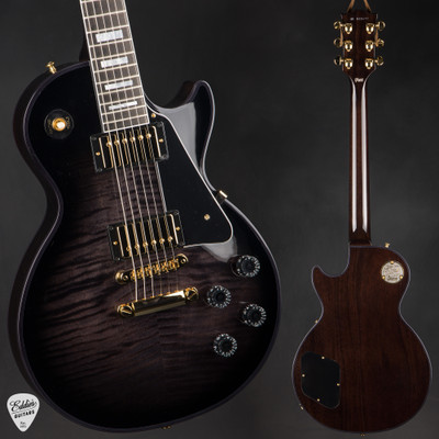 Gibson Custom Shop PSL Les Paul Custom Figured Charcoal Widow  Electric Guitar
