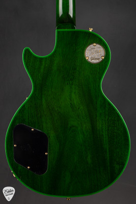 2026 Gibson Custom Shop Made 2 Measure Les Paul Custom Figured Green Widow Electric Guitar