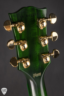 2026 Gibson Custom Shop Made 2 Measure Les Paul Custom Figured Green Widow Electric Guitar