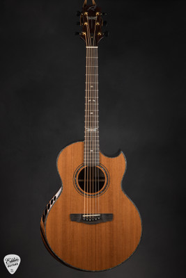 Kevin Ryan Signature Series Nightingale Grand Soloist Acoustic Guitar with Lucky Strike Redwood and Bois de Rose