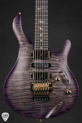 PRS Chleo Limited Edition Electric Guitar in Charcoal Purple Wraparound Burst