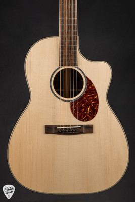 Huss and Dalton FS Deep Body Custom Acoustic Guitar with Adirondack Spruce and Ziricote