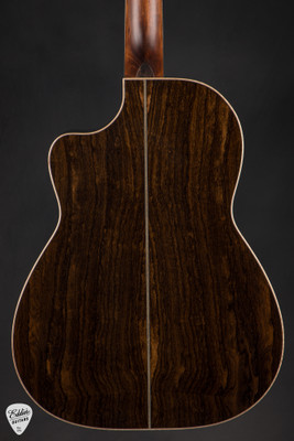 Huss and Dalton FS Deep Body Custom Acoustic Guitar with Adirondack Spruce and Ziricote