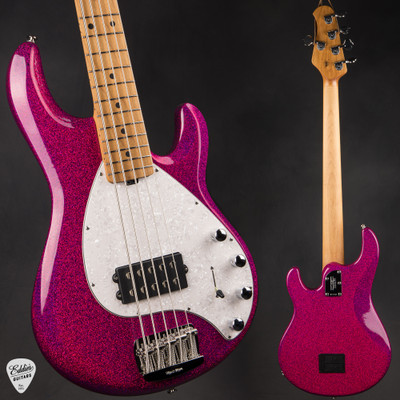 Ernie Ball Music Man StingRay 5 Special H Soda Pink Sparkle Electric Bass