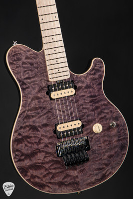 Ernie Ball Music Man Limited Edition 30th Anniversary Axis Translucent Black  Electric Guitar