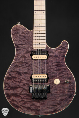 Ernie Ball Music Man Limited Edition 30th Anniversary Axis Translucent Black  Electric Guitar