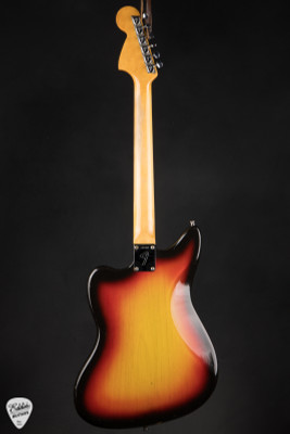 1966 Fender Jaguar 3 Tone Sunburst Electric Guitar