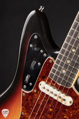 1966 Fender Jaguar 3 Tone Sunburst Electric Guitar