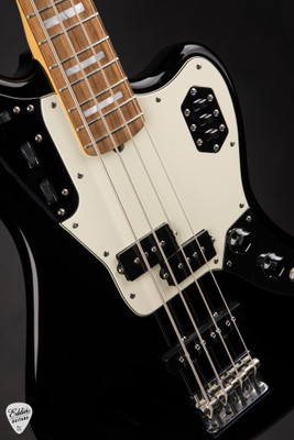2014 Fender American Standard Jaguar Bass Black Bass Guitar
