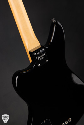2014 Fender American Standard Jaguar Bass Black Bass Guitar