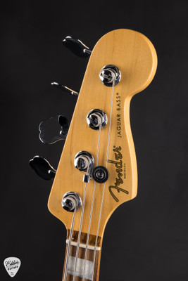 2014 Fender American Standard Jaguar Bass Black Bass Guitar