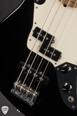 2014 Fender American Standard Jaguar Bass Black Bass Guitar