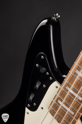 2014 Fender American Standard Jaguar Bass Black Bass Guitar