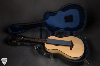 Case for 2024 Rye Bear Super Parlour Acoustic Guitar with Engelmann Spruce & Flamed Satinbox
