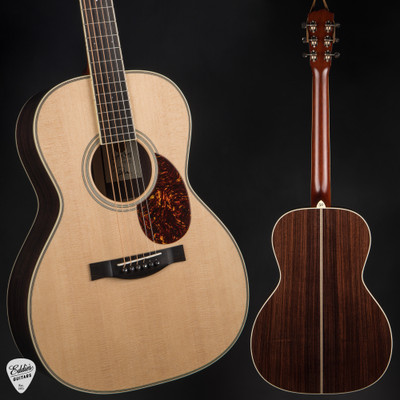 Santa Cruz 50th Anniversary Model H Acoustic Guitar with Sitka Spruce & Indian Rosewood