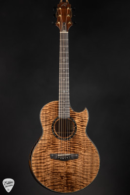 2025 Kevin Ryan Paradiso Grand Concert Acoustic Guitar with Quilted Port Orford Cedar and Tasmanian Tiger Myrtle