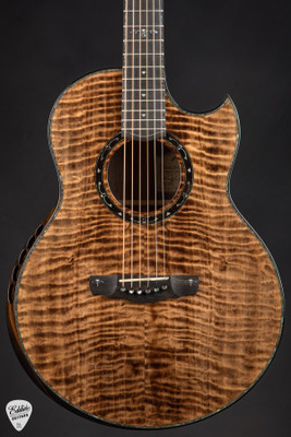 2025 Kevin Ryan Paradiso Grand Concert Acoustic Guitar with Quilted Port Orford Cedar and Tasmanian Tiger Myrtle