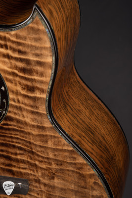 2025 Kevin Ryan Paradiso Grand Concert Acoustic Guitar with Quilted Port Orford Cedar and Tasmanian Tiger Myrtle