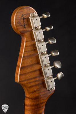 2023 Fender Custom Shop Masterbuilt 60's Stratocaster Heavy Relic Faded Chocolate 3-Tone Sunburst Electric Guitar