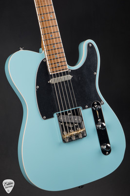 Suhr Eddie's Guitars Exclusive Roasted Classic T Daphne Blue Electric Guitar
