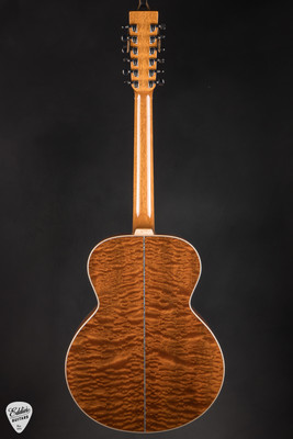Froggy Bottom Model K Deluxe 12 String Acoustic Guitar with German Spruce and 5A Quilted Sapele