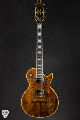 Gibson Custom Shop Made 2 Measure 1968 Les Paul Custom Reissue Koa Natural Electric Guitar