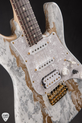 James Tyler Dann Huff Studio Elite HDX White Shmear Electric Guitar