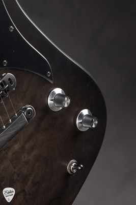 Dunable R2 7 String Distressed Black Burst Electric Guitar