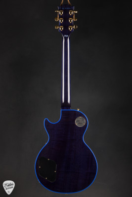 Gibson Custom Shop Dealer Select Les Paul Custom Figured Blue Widow Electric Guitar