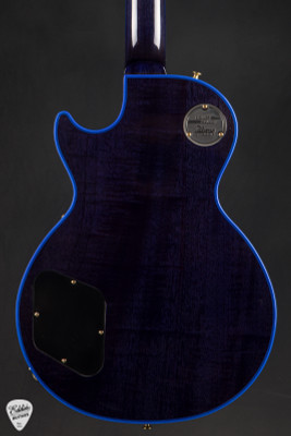 Gibson Custom Shop Dealer Select Les Paul Custom Figured Blue Widow Electric Guitar