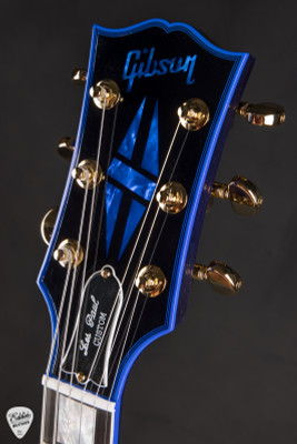 Gibson Custom Shop Dealer Select Les Paul Custom Figured Blue Widow Electric Guitar