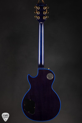 Gibson Custom Shop Dealer Select Les Paul Custom Figured Blue Widow Electric Guitar