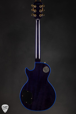 Gibson Custom Shop Dealer Select Les Paul Custom Figured Blue Widow Electric Guitar