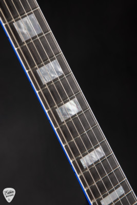 Gibson Custom Shop Dealer Select Les Paul Custom Figured Blue Widow Electric Guitar